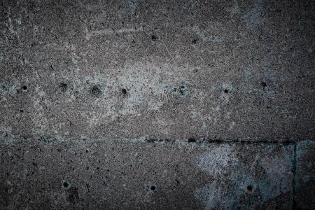 Old Blue Concrete with Holes