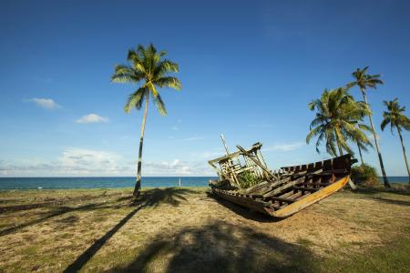 Old Boat on the Beach