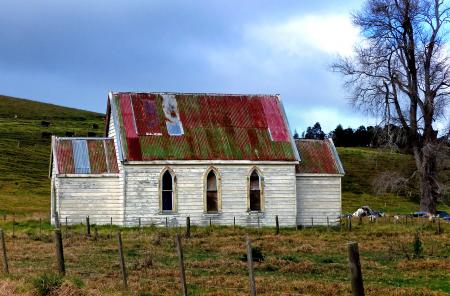 Old church, Otuhianga Road, Matakohe, NZ