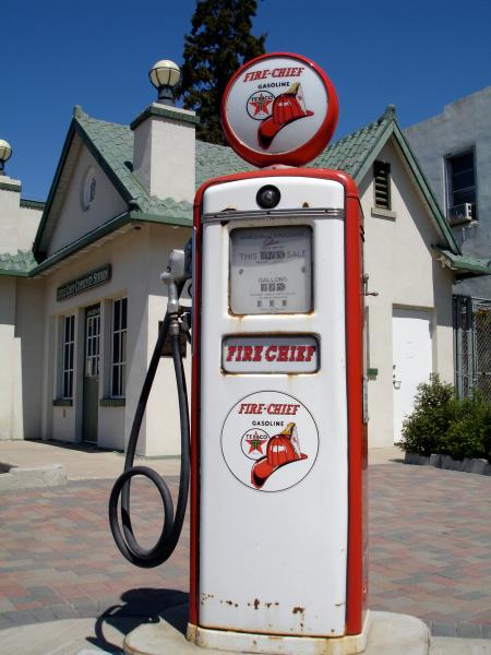 Old Gas Pump