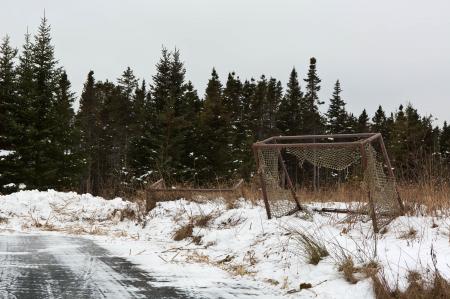 Old Hockey Nets