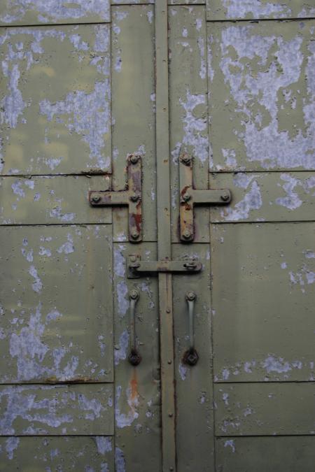 Old Metal Door