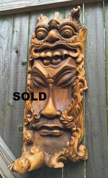 Tribal Wood Carving