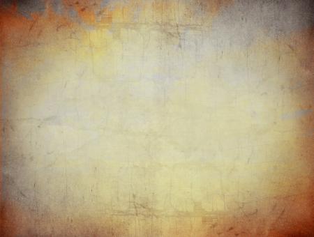 Old paper grunge texture background - Warm colors