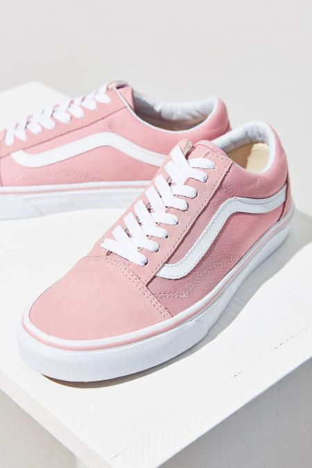 Old pink sneakers