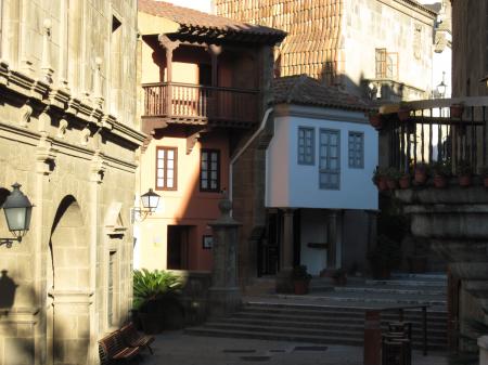 Old traditional buildings in Barcelona