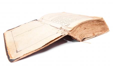 Old Vintage Open Book