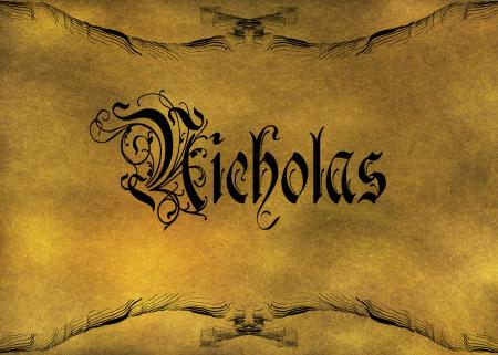 Old World Calligraphy