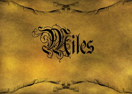 Old World Calligraphy