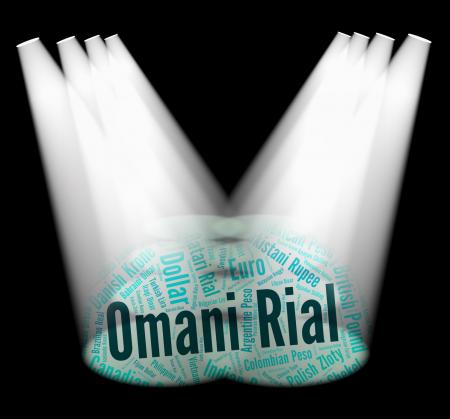 Omani Rial Means Foreign Exchange And Currency