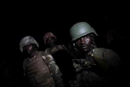On night operations with the African Union Mission in Somalia 07