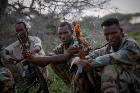 On night operations with the African Union Mission in Somalia 13