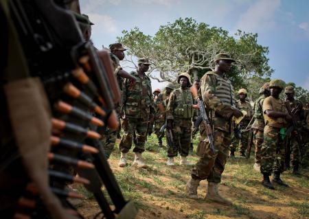 On night operations with the African Union Mission in Somalia 20