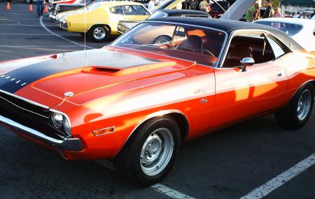 Orange Classic Car