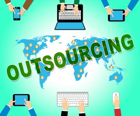 Outsourcing Online Represents Web Site And Contractor