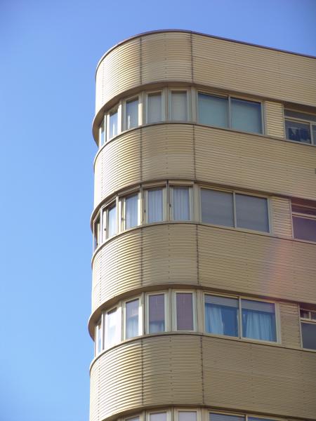 Oval building