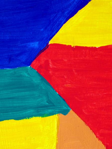 Painted Abstract Shapes