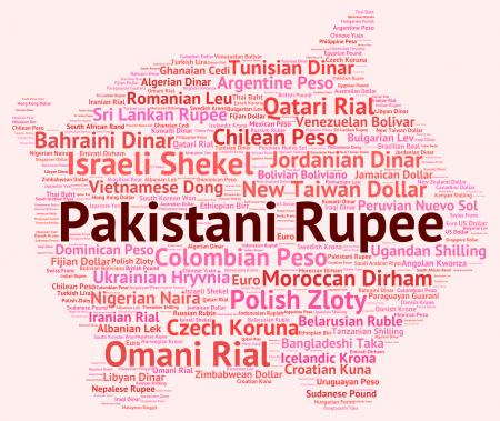 Pakistani Rupee Represents Foreign Exchange And Broker