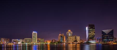 Panorama Photography of City at Night