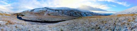 Panoramic Photo of Mountain