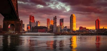 Panoramic Photography of City Near Body of Water