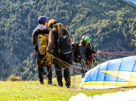 Paragliding Exercise