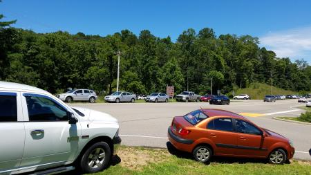 Parking situation at Old Man's Cave