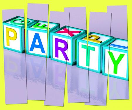 Party Word Mean Function Celebrating Or Drinks