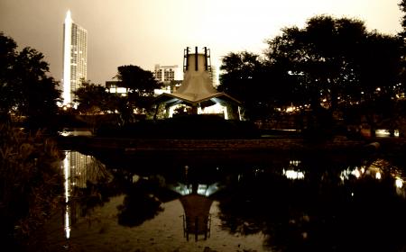 Pavilion & Reflection