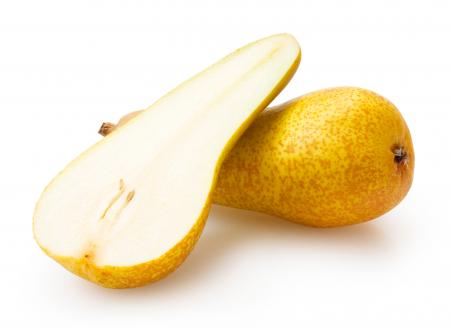 Pears isolated on white background