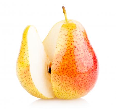 Pears isolated on white background