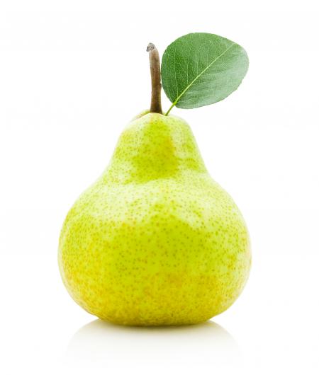 Pears isolated on white background