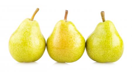 Pears isolated on white background