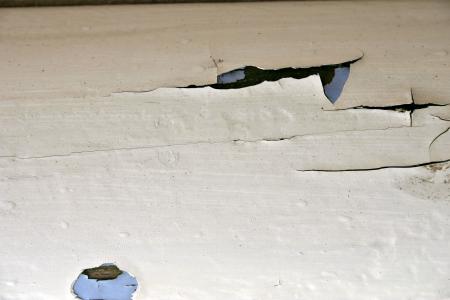 Peeling paint