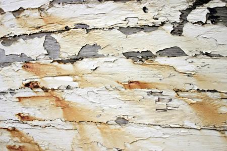 Peeling paint