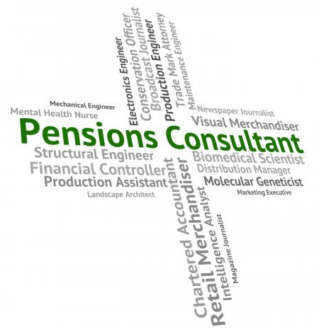 Pensions Consultant Represents Occupation Welfare And Employee