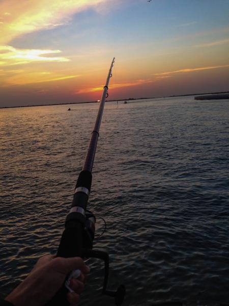 People Fishing on Sea