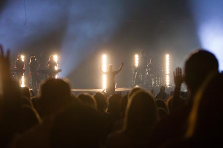 People Gathering at Concert