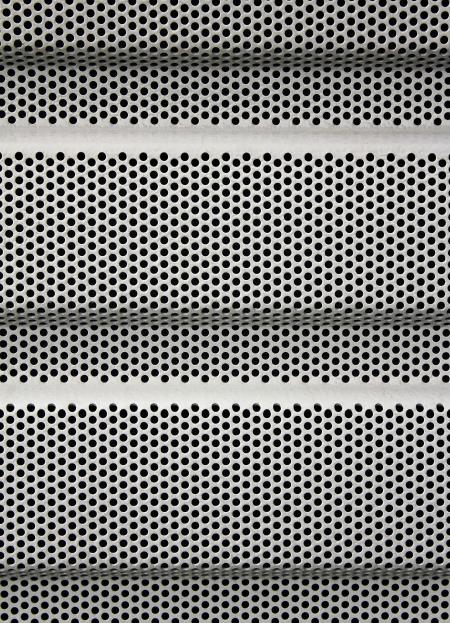 Perforated Steel Background