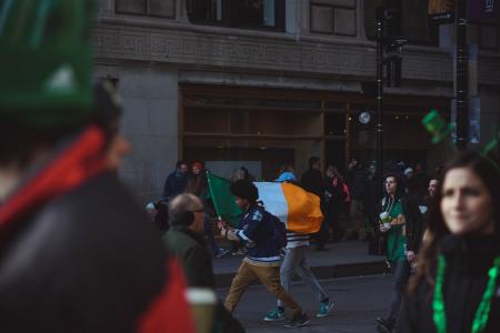 Person Holding Flag of India