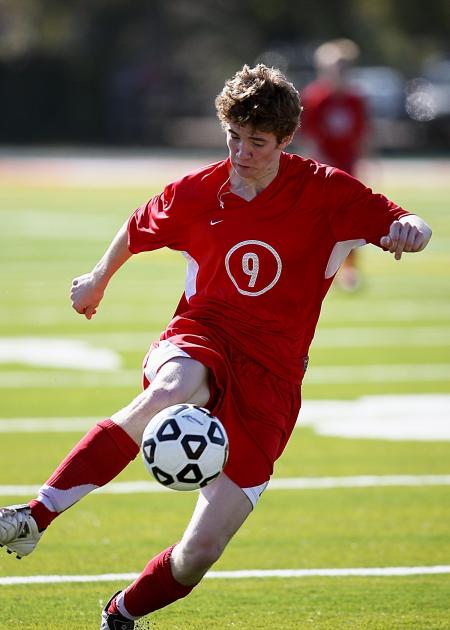 Person Playing Soccer