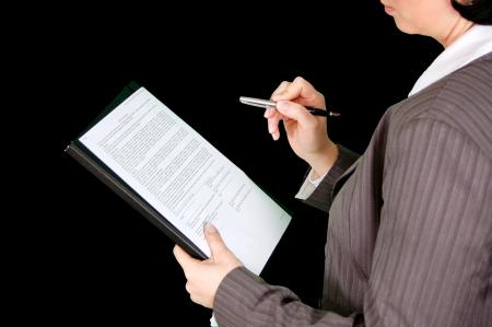 Person Wearing Grey Dress Shirt Holding Black Push Pen