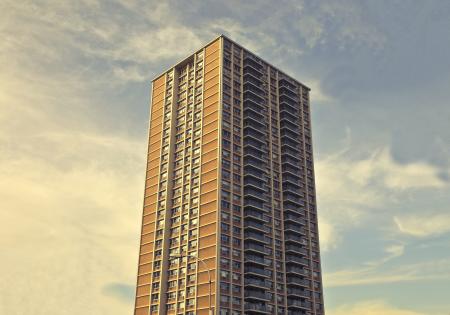 Photo of a High Rise Building