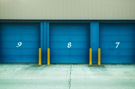 Photo of Blue Shutter Door