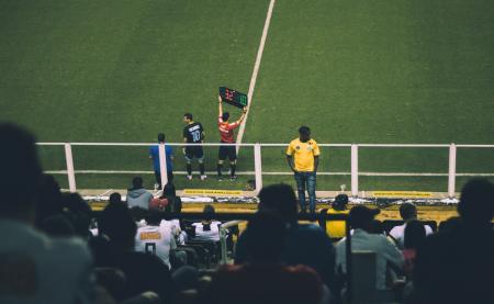 Photo of Crowd of People in Soccer Stadium