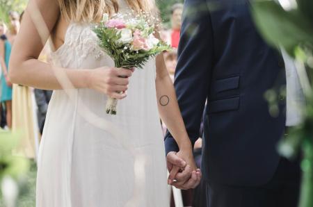 Photo of Groom and Bride