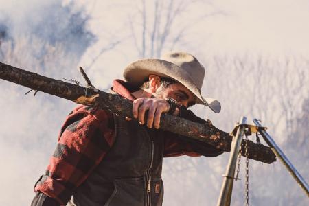 Photo of Man Wearing Cowboy Hat