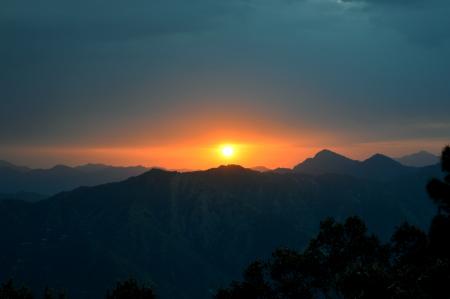 Photo of Mountain during Sunset