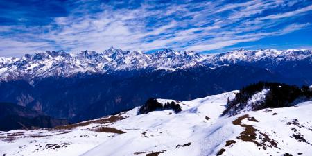 Photo of Mountains With Snow