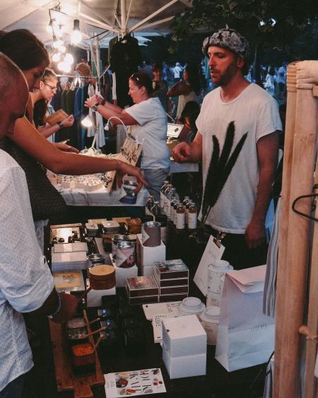 Photo of People at the Market